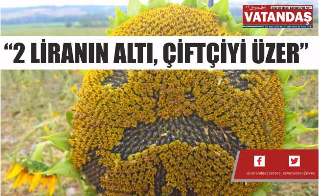 “2 LİRANIN ALTI, ÇİFTÇİYİ ÜZER” “2 LİRANIN ALTI, ÇİFTÇİYİ ÜZER”