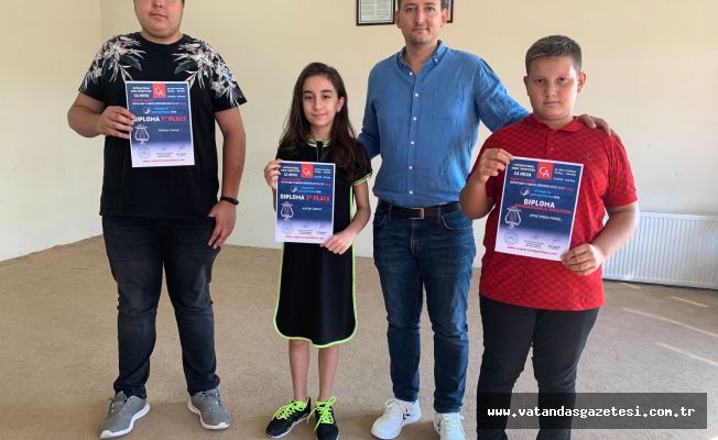 ULUSLARARASI YARIŞMADA 4 ÖDÜL KAZANDILAR! ULUSLARARASI YARIŞMADA 4 ÖDÜL KAZANDILAR!