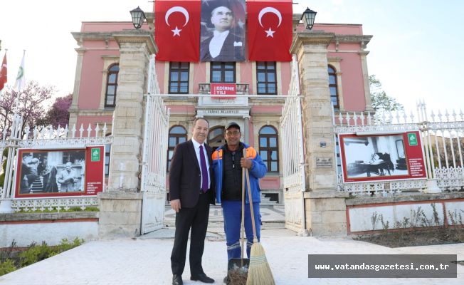 GÜRKAN: “ALIN TERİ VE EMEK EN YÜCE DEĞERDİR” GÜRKAN: “ALIN TERİ VE EMEK EN YÜCE DEĞERDİR”