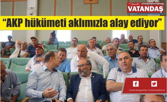 “AKP hükümeti aklımızla alay ediyor”
