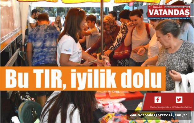 Bu TIR, iyilik dolu
