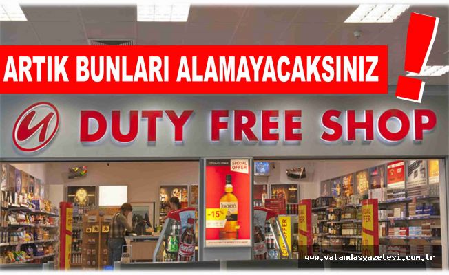 Free Shop’larda yeni dönem