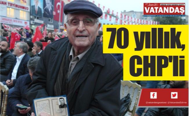 70 yıllık, CHP'li