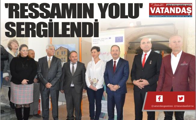 'RESSAMIN YOLU' SERGİLENDİ
