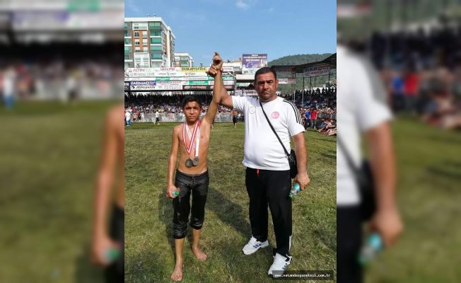 EDİRNELİ PEHLİVANIN BAŞARISI