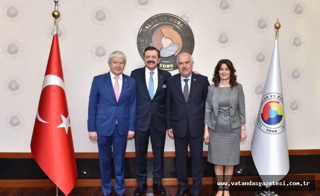 ETSO’DAN HİSARCIKLIOĞLU’NA ZİYARET