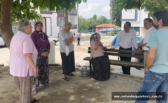 SORUNLARI YERİNDE İNCELEDİ