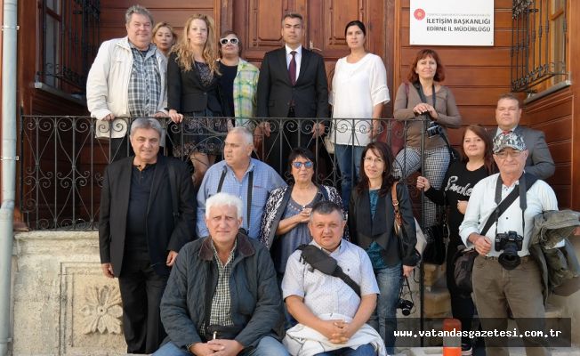 BULGAR BASIN MENSUPLARI EDİRNE’DE