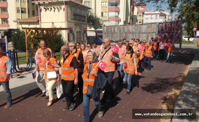 KARBON SALINIMI İÇİN YÜRÜDÜLER