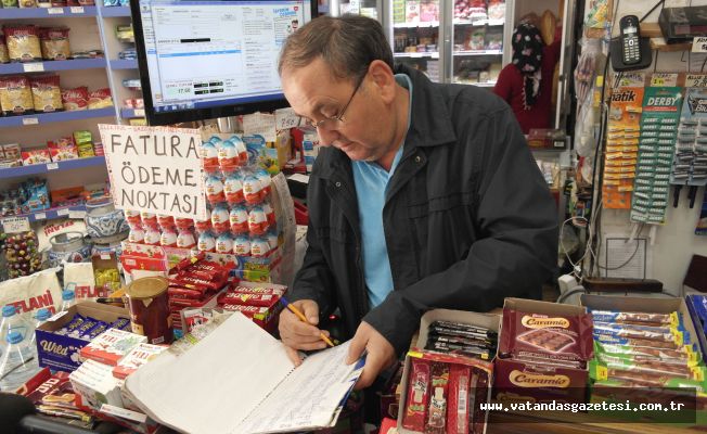 KRİZ GELDİ VERESİYE DEFTERLERİ KABARDI