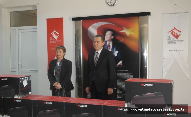 14 ELEKTRİKLİ SÜPÜRGE ALARAK UZLAŞTILAR