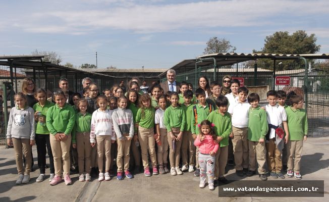 ÇOCUKLARDAN ANLAMLI ZİYARET