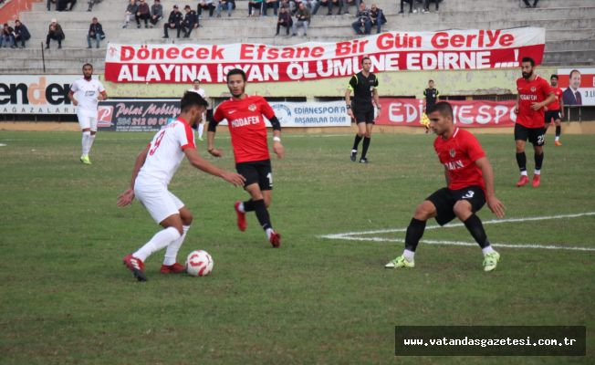 EDİRNESPOR’DAN TATSIZ BAŞLANGIÇ