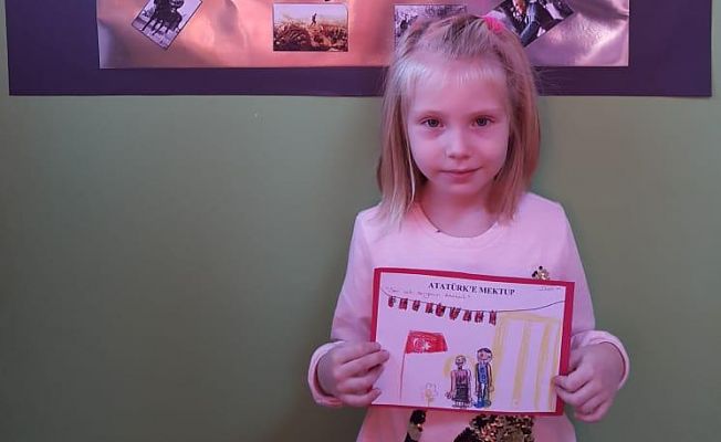 MİNİK ELLERDEN, ATA’YA ŞÜKRAN MEKTUBU