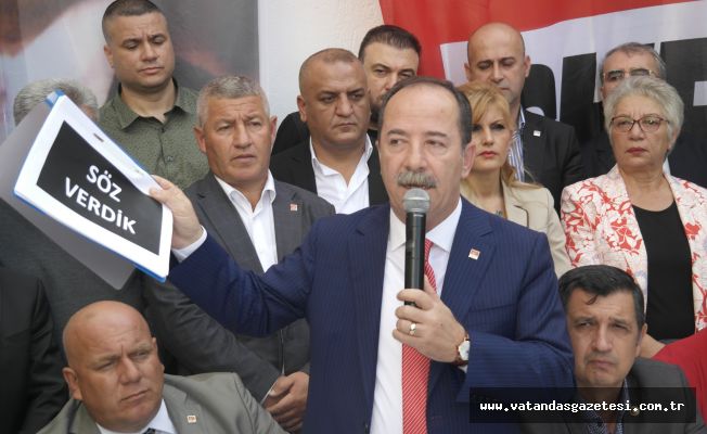 MİTİNG GİBİ ADAYLIK AÇIKLAMASI