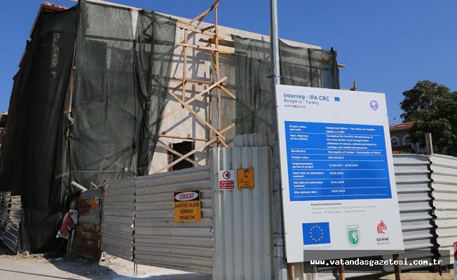 TARİHİ BİNA RESTORE EDİLİYOR