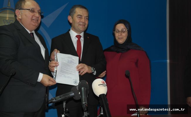 "EDİRNE’Yİ HAK ETTİĞİ YERE TAŞIMAK İÇİN VARIZ"