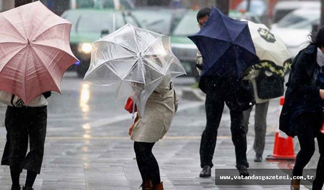 METEOROLOJİ HAFTASONU İÇİN UYARDI