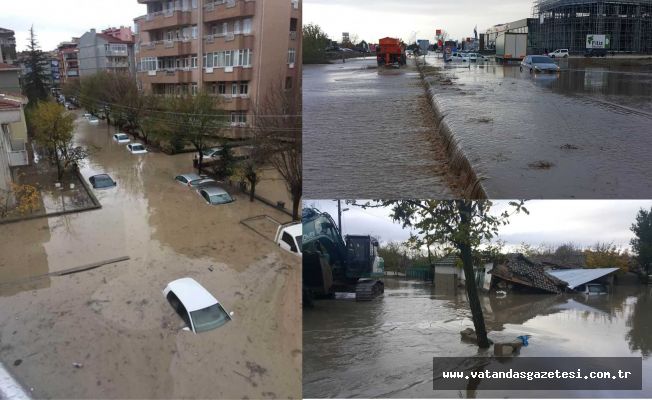 Son 90 Yılın En Büyük Yağışı  GEÇMİŞ OLSUN EDİRNE