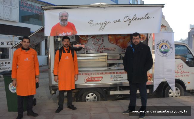 40.Gününde Lokma Dağıtıldı