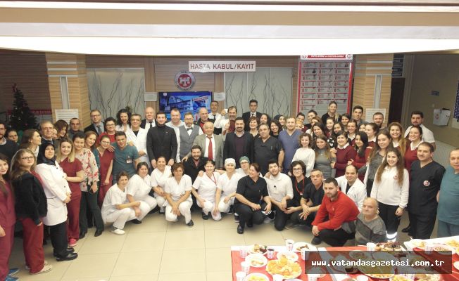 ÖZEL TRAKYA HASTANESİ YENİ YILI KARŞILADI