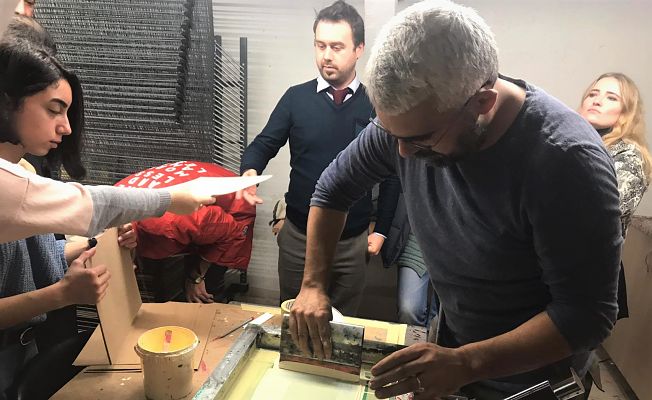 TRAKYA ÜNİVERSİTESİ’NDE SERİGRAFİK TAKVİM ATÖLYESİ…