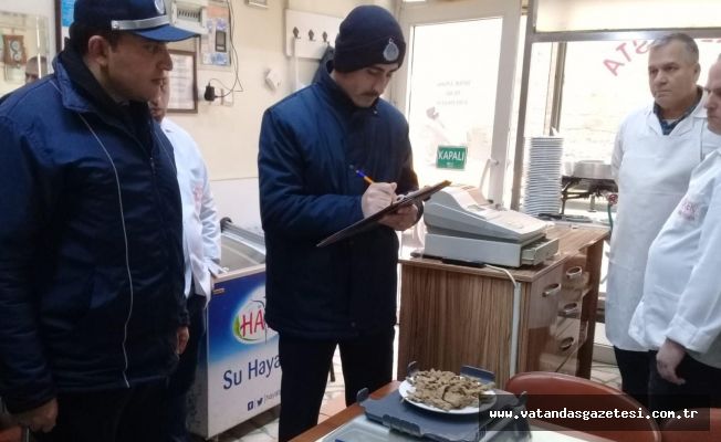 ZABITADAN FİYAT VE GRAMAJ DENETİMİ