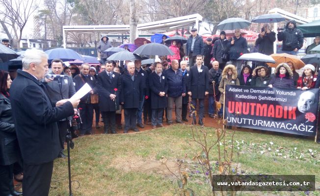 BİR KESKİN KALEM, BİR KIRIK GÖZLÜK… UNUTMAYACAĞIZ, UNUTTURMAYACAĞIZ!