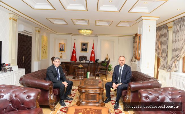 Gümülcine Başkonsolosu Ömeroğlu’ndan Vali Canalp’e Ziyaret