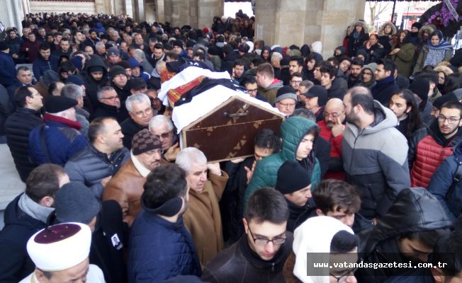 MAHŞERİ KALABALIK UYSAL’I SON YOLCULUĞUNA UĞURLADI