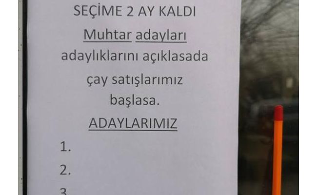 ÇAY SATAMAYAN KAHVECİNİN SİTEMİ