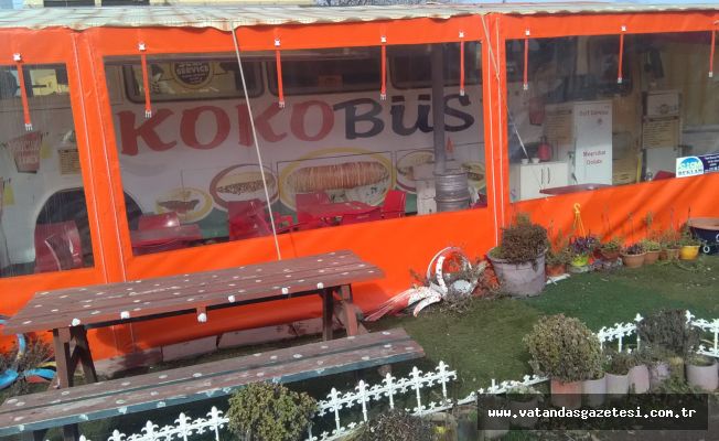 ESKİ OTOBÜS ÖNCE KOKOBÜS ŞİMDİ LOKANTA OLDU