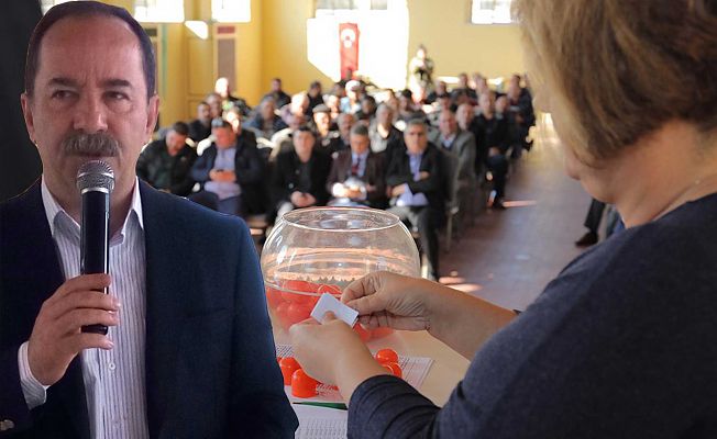 KURA ÇEKİLİRKEN MÜJDEYİ VERDİ!