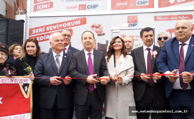 SEÇİM BÜROLARI AÇILDI ÇALIŞMALAR BAŞLADI