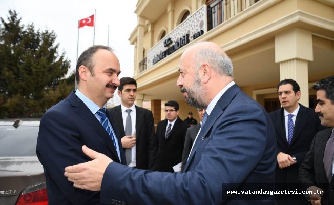 TURAGAY, CANALP’İ ZİYARET ETTİ