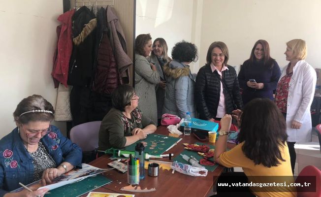 GENEL BAŞKAN KADIN MERKEZLERİNİ ZİYARET ETTİ!