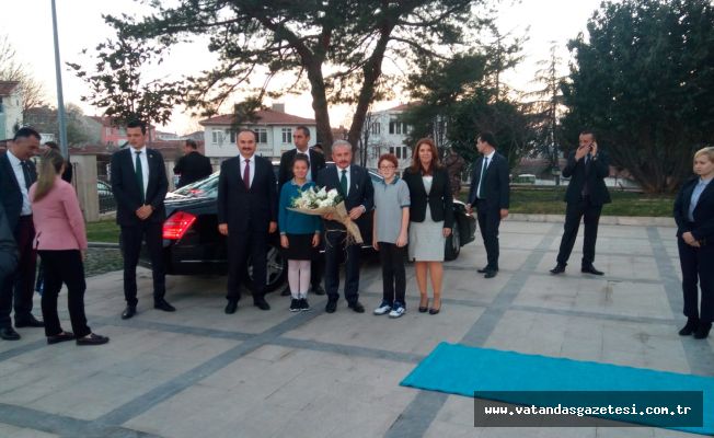 TBMM BAŞKANI ŞENTOP’TAN  EDİRNE ÇIKARMASI