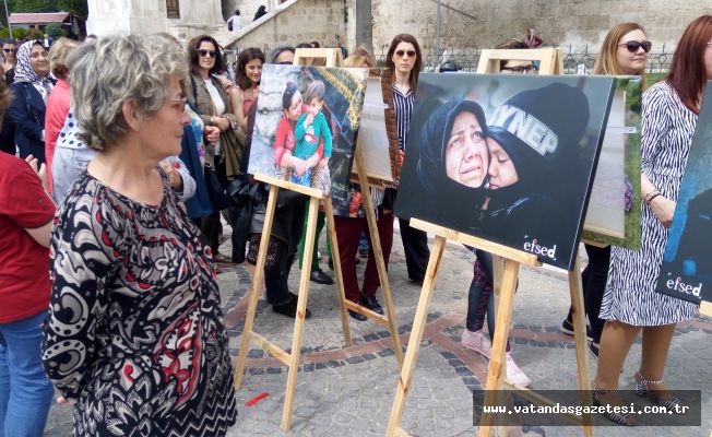 ‘KALBİMİZİN SULTANLARI’ SERGİLENDİ