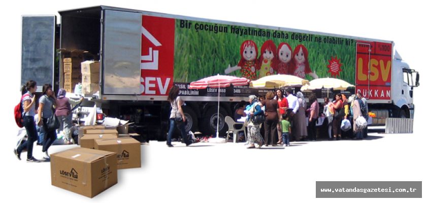 LÖSEV İYİLİK TIRI BUGÜN EDİRNE'DE