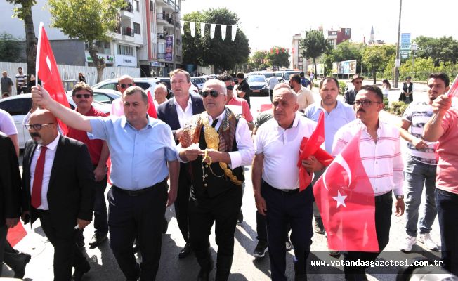 AĞA’YA GÖRKEMLİ KARŞILAMA!