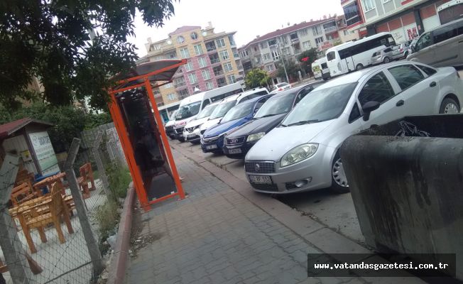 MİNİBÜS DURAKLARI OTOPARK GİBİ