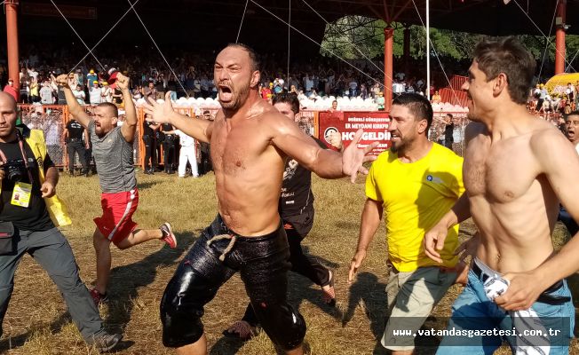 TÜRKİYE’NİN  BAŞPEHLİVANI ALİ GÜRBÜZ!