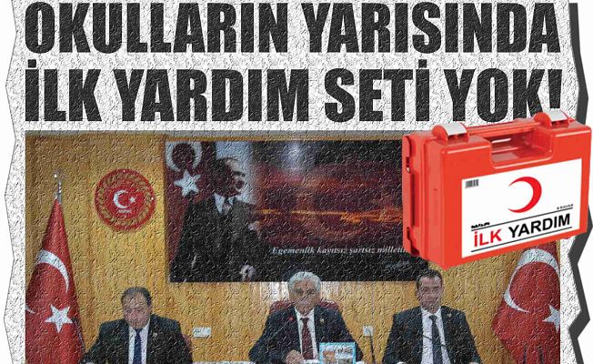 İLK YARDIM SETLERİ TAMAMLANDI