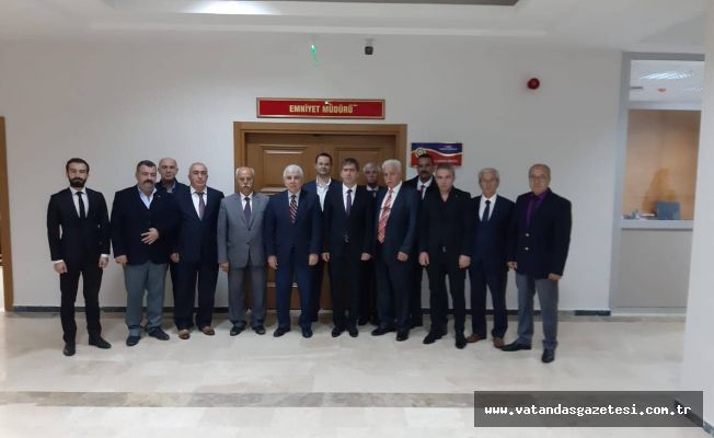 EMNİYET MÜDÜRÜ'NE ZİYARET