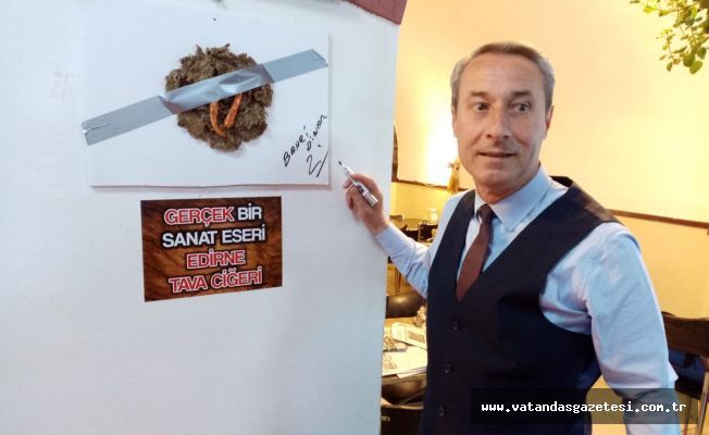 ‘EDİRNE’NİN SANAT ESERİ’  SOKAK HAYVANLARI İÇİN SATILACAK