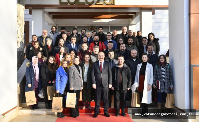 ÇALIŞAN GAZETECİLERİ UNUTMADI!