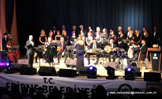 EDİRNE BELEDİYESİ’NDEN MUHTEŞEM KONSER