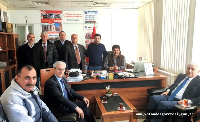 MHP’DEN YAZGAN’A İADE-İ ZİYARET