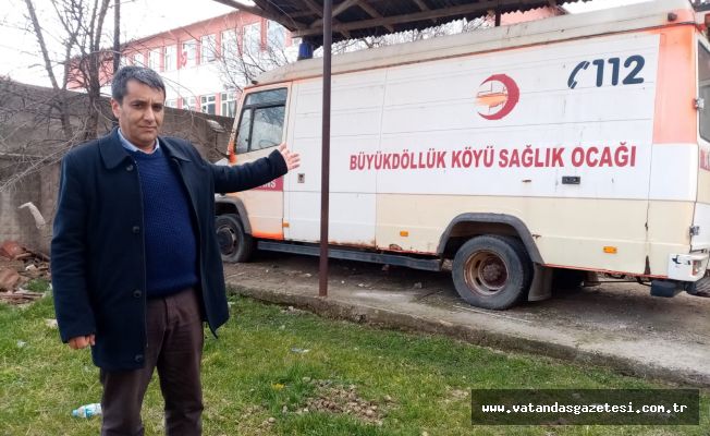 ATIL DURUMDAKİ AMBULANS İÇİN  GEZİCİ KÜTÜPHANE TALEBİ!