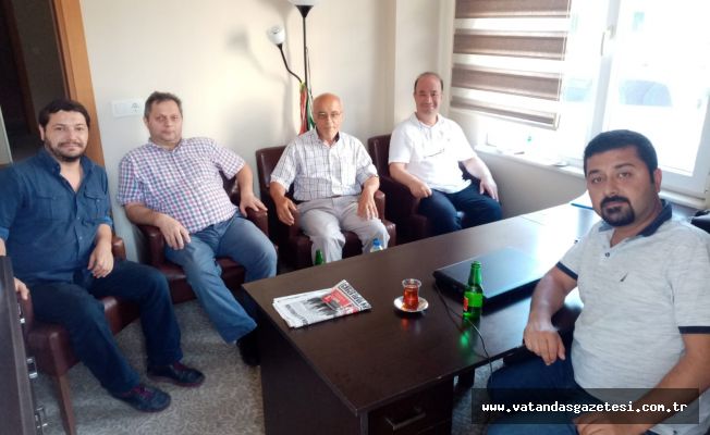 SAADET PARTİSİ’NDEN  GAZETEMİZE ZİYARET